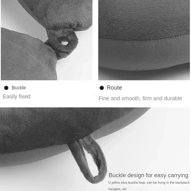Car Neck Pillow Soft Travel Pillow with Foam Particles for Comfort on Airplanes Cars and Home Office Use Stuffed Toy 1PC car neck pillow