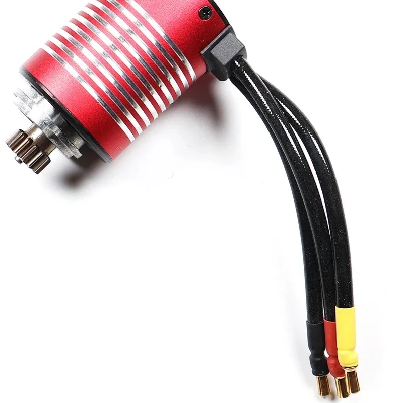 RC Car Accessories Kit: ESC, Motor, Battery, Drive Shaft, Chassis, and More