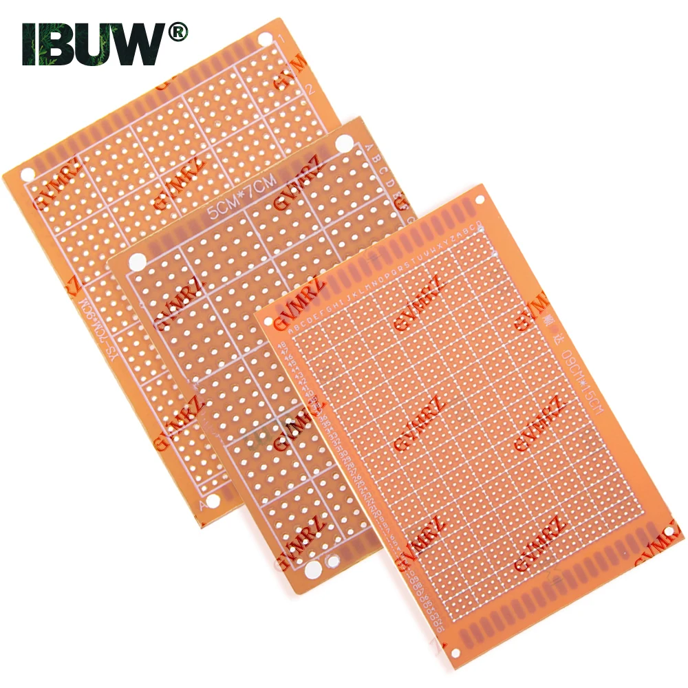 페놀릭 PCB 프로토타입 보드 DIY 전자 프로젝트용 범용 스루홀 퍼프보드