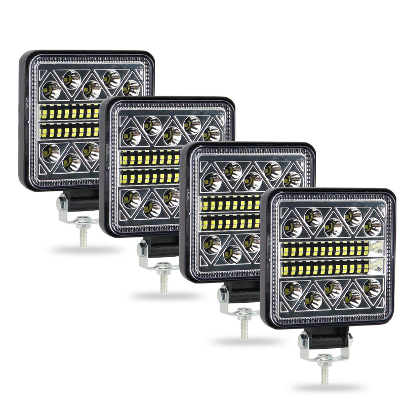 

4PCS 12V 54W Work Light led bar LED lightbar 3030 LED 18SMD for Truck Tractor SUV 4x4 Car Led Headlights Lighting Spot work bar