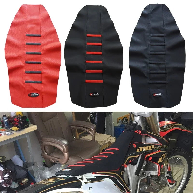 Coxtome Seat Cover Motorcycle Modified Sponge Covered Non-Slip Waterproof Sunscreen for KTM SXF EXC Yamaha YZF WR Honda CR CRF