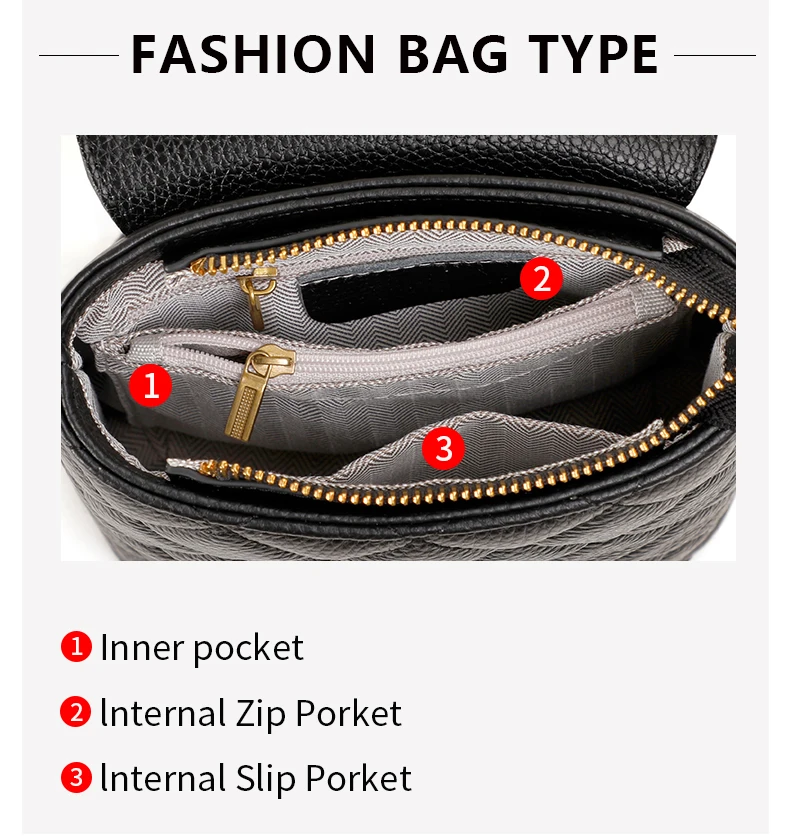 Damentasche aus Leder der obersten Qualität, Lingge-Handtasche, kleine Tasche, breite Leder-Umhängetasche für Damen, schwarze Damentasche, Umhängetasche – Detail 7