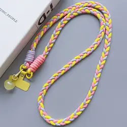Universal Crossbody Phone Lanyard with Cartoon Pendant (D)