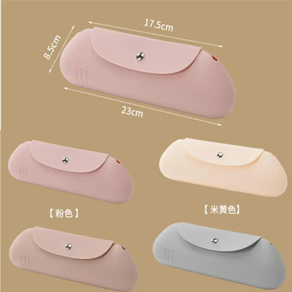 Cosmetic Bag Makeup Brush Storage Bag Portable Travel Wash Toiletries Organizer Silicone Waterproof Dirt-resistant 2024 New 6