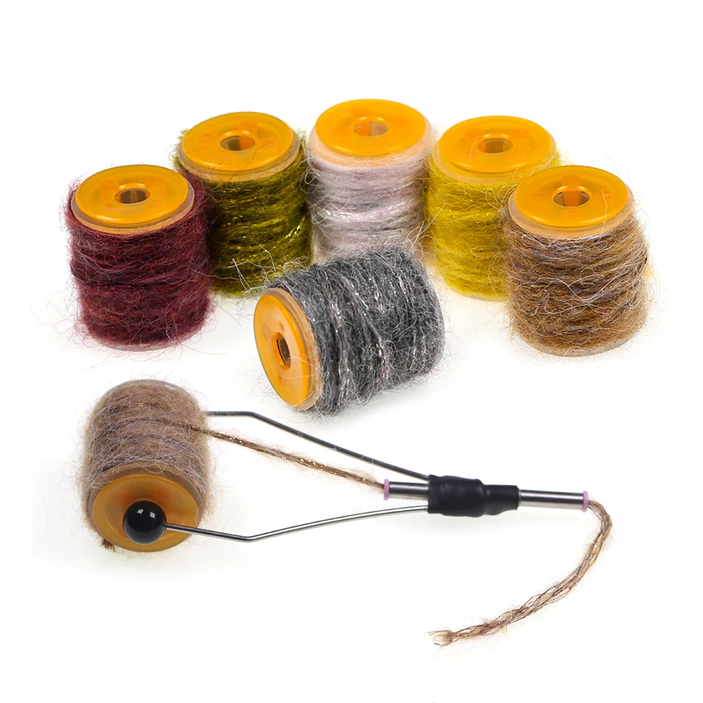 Vibrant Dirty Bug Yarn Set - Premium Mottled Dubbing Thread