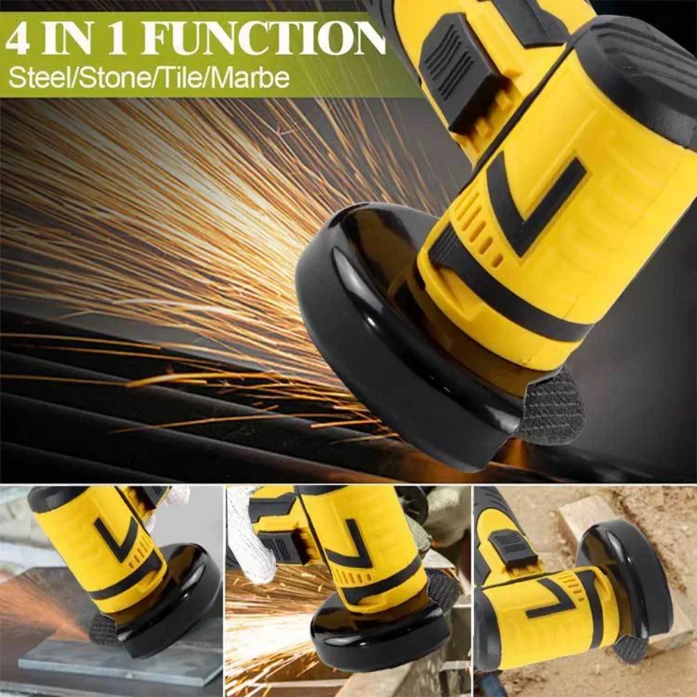 12V Brushless Mini  Angle Grinder with Rechargeable Lithium Battery Cordless Polishing Machine Diamond Cutting with Accessories 3