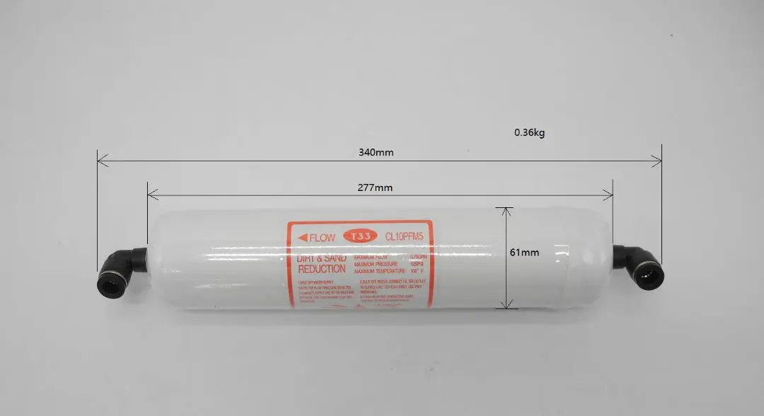 Water filter with connector for 808 diode laser machine connector sg