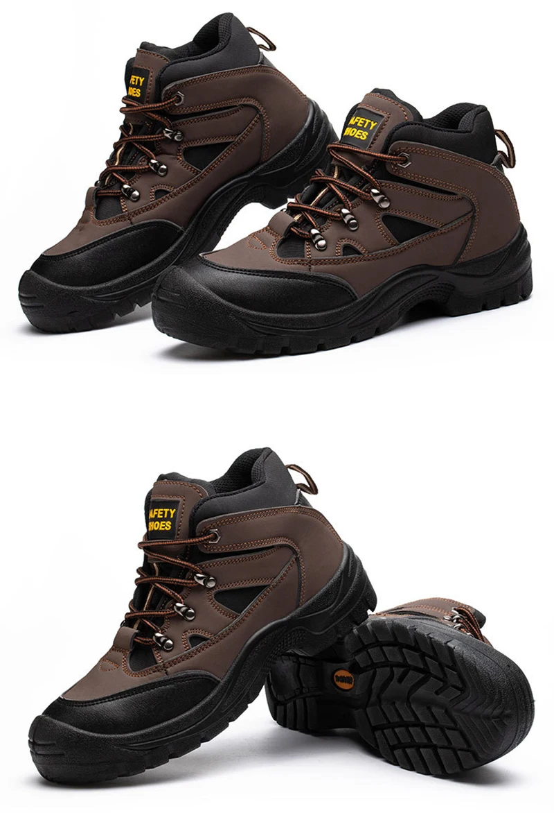 Baskets de travail Anti-crevaison pour femmes, bottes de sécurité légères et indestructibles pour hommes_voghion.com
