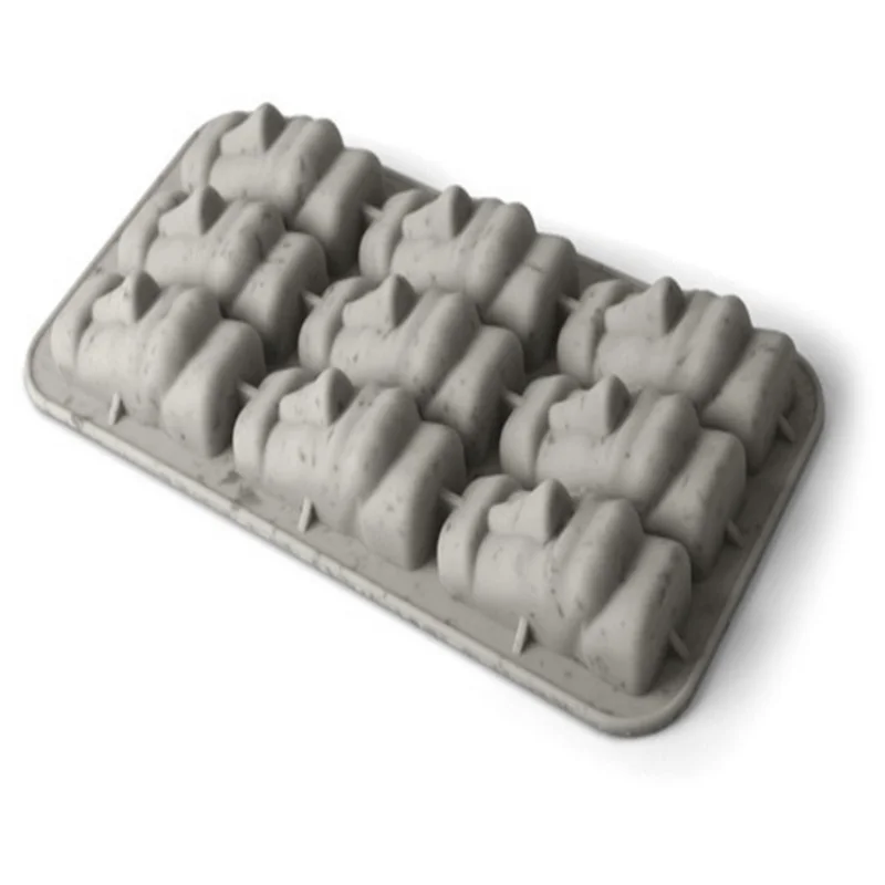 Easter Island Moai Stone Statues Freeze Mini Silicone Ice Tray Ice Lattice Cubes DIY Mould Mold Funny New Tricks Party Drink ice mold