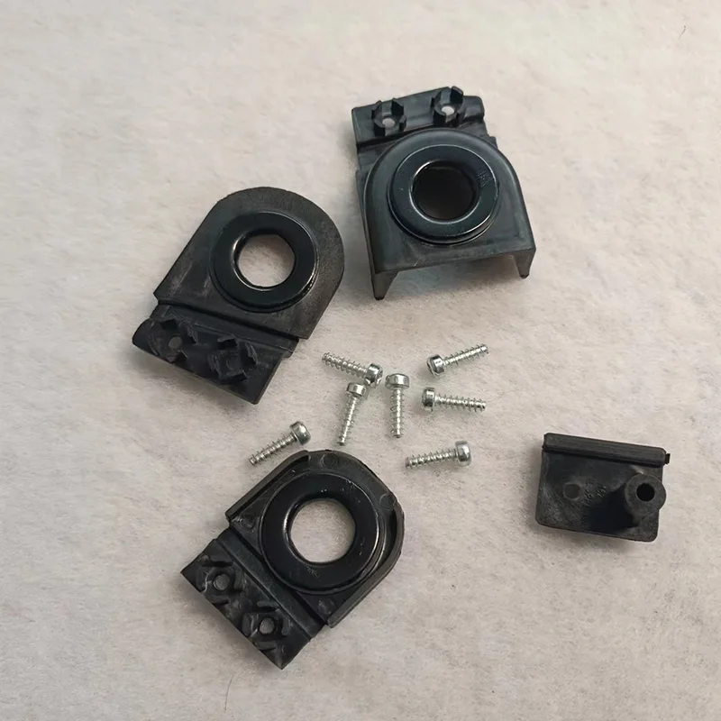 For Audi A6 S6 C6 2005-2011 Headlight Repair Kit Repair Parts Headlight Claw Black Plastic Foot Fixing 4F0998121 4F0998122