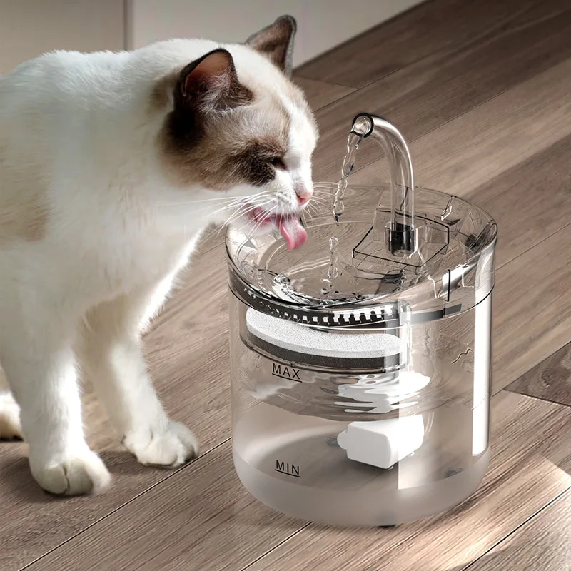 

Диспенсер для воды для кошек, автоматическая циркуляция воды, умный дозатор воды для кошек и собак, миска для проточной воды, товары для домашних животных