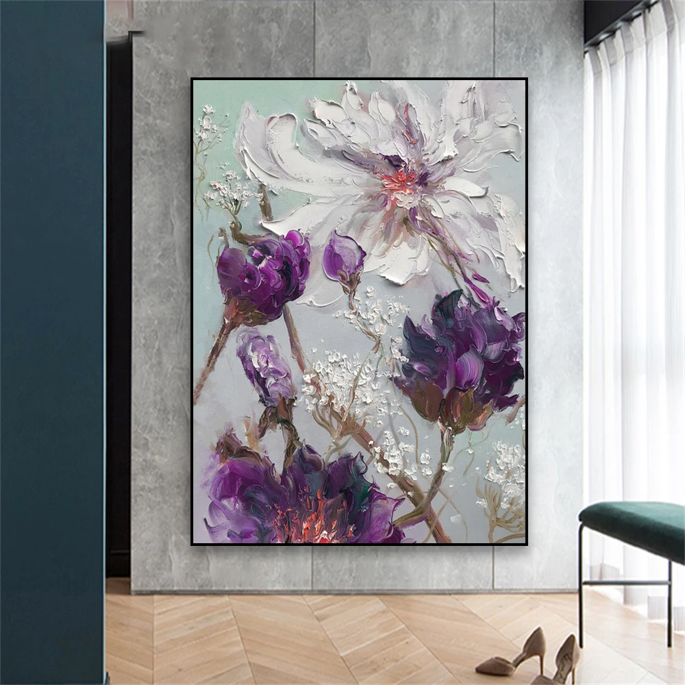 https://ae01.alicdn.com/kf/S26eab5db5ce745dca4f31f7fb077aebeQ/Purple-Flower-Canvas-Print-Colorful-Flower-Oil-Painting-Poster-Modern-Floral-Impressionist-Canvas-Painting-Botanical-Room.jpg