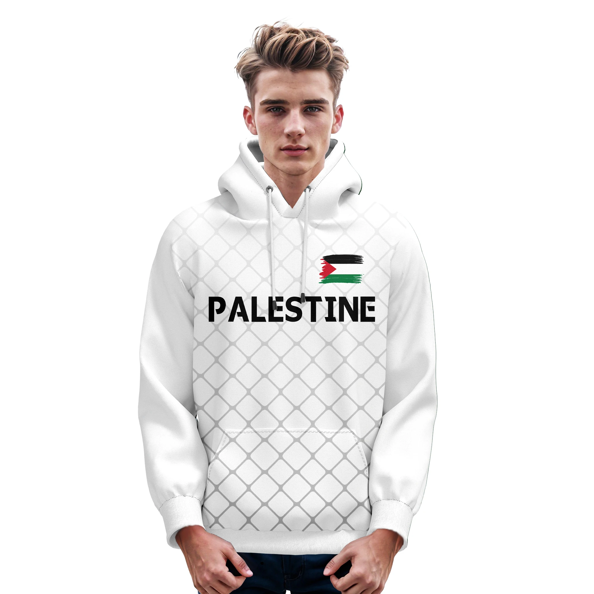 Palestine Hoodie Basketball Team Sweatshirt for Men Women Youth Personalized Name Number Sportswear Hoodies Fan Gifts