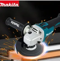 Makita – meuleuse d'angle sans balais DGA404, 125mm, batterie Li-ion, coupe sans fil, polissage, meulage pour batterie Makita 18V, Original 1