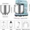 Stand Mixer - 7.5QT Bowl with Handle, 660W Motor, 10-Speed Settings, Tilt-Head Design, Dough Hook, Beater, Splash Guard 6