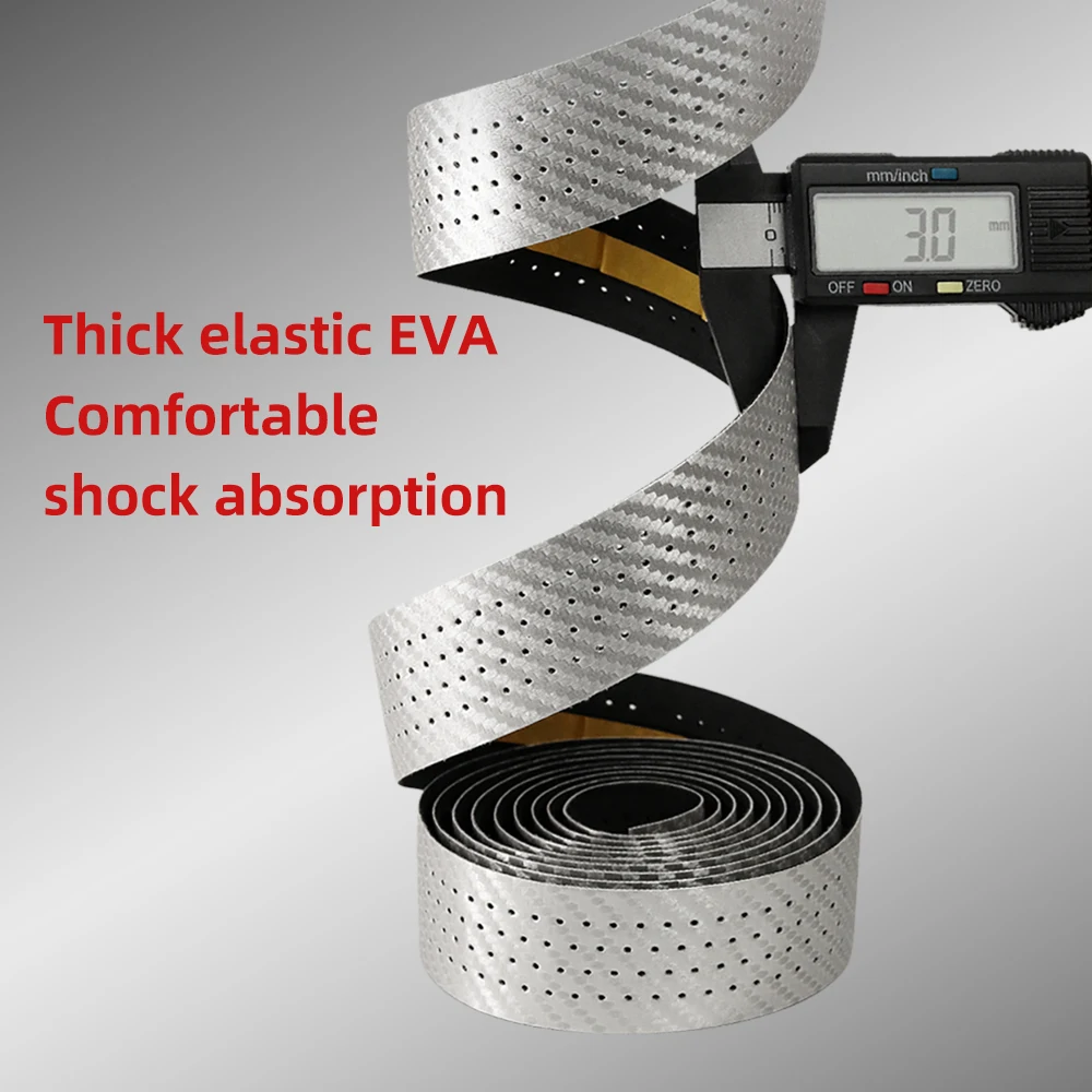 MOTSUV Bike Handlebar Strap breathable Shock Absorbing Road Bicycle Handlebar Tape PU+EVA Anti-slip Accessories