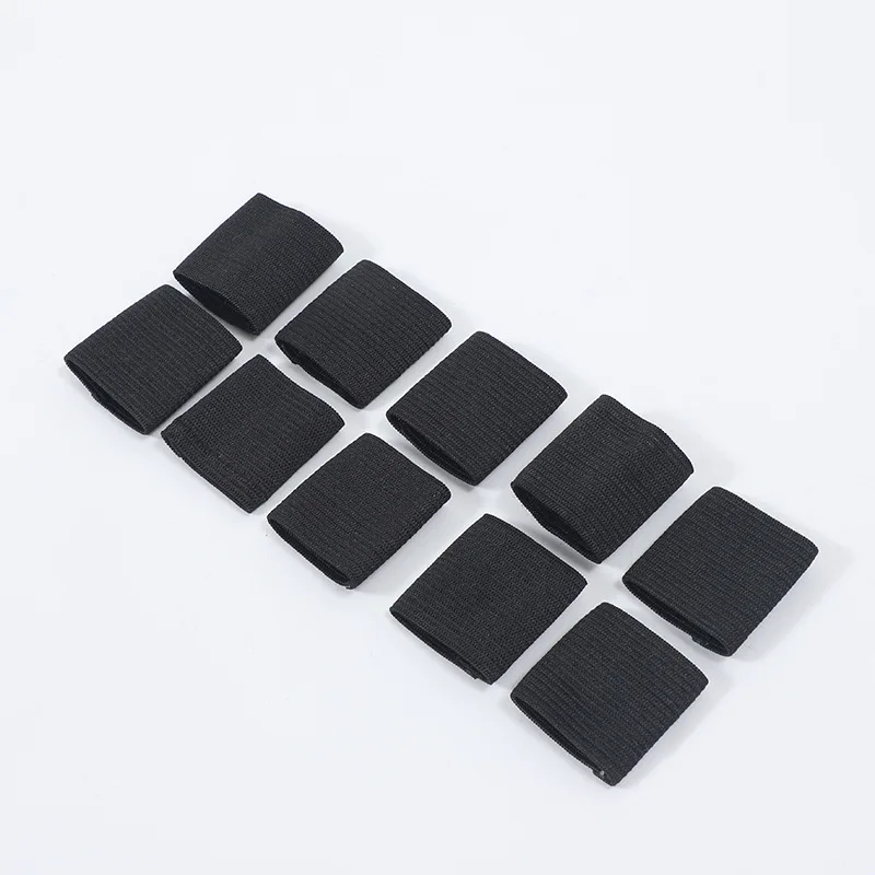 10PCS Basketball Fitness Finger Joint Protector, Sports Sheath, Finger Bandage for Thumb Protection, Anti slip and Breathable