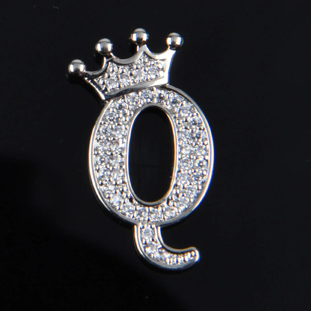 Hot Sale Metal Croc Shoe Charms Crown Letter Bling Rhinestone Shoes Decorations High Quality Butterfly Wristband Accessories