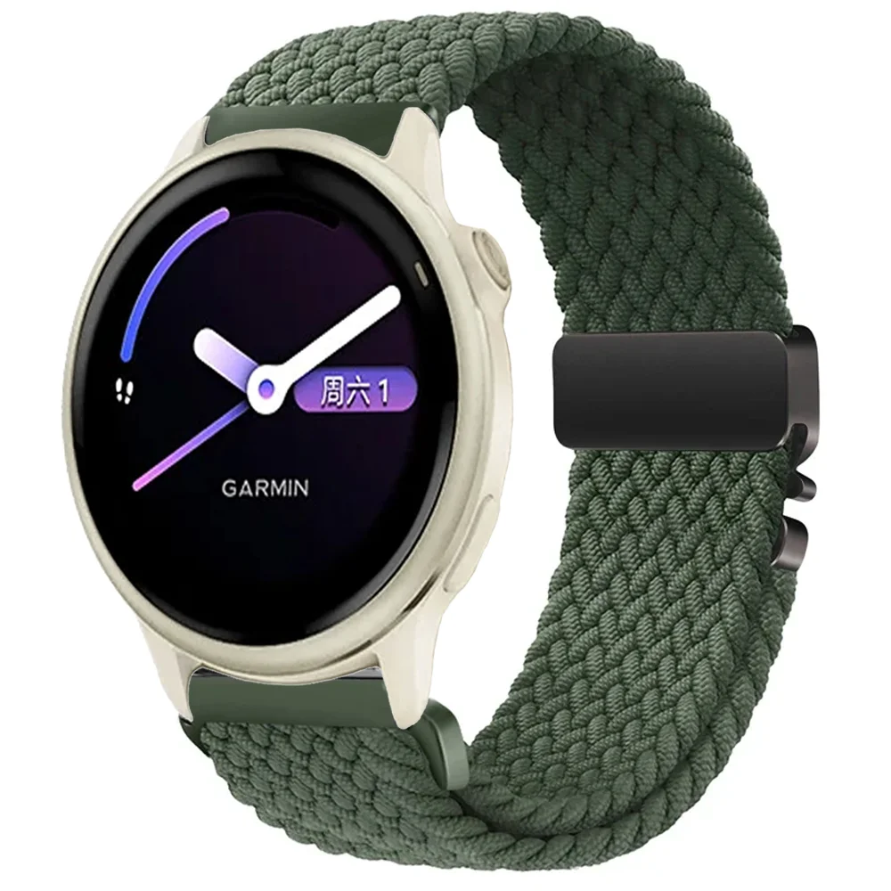 Nylon Braided Strap with Parachute Buckle - 20mm/22mm