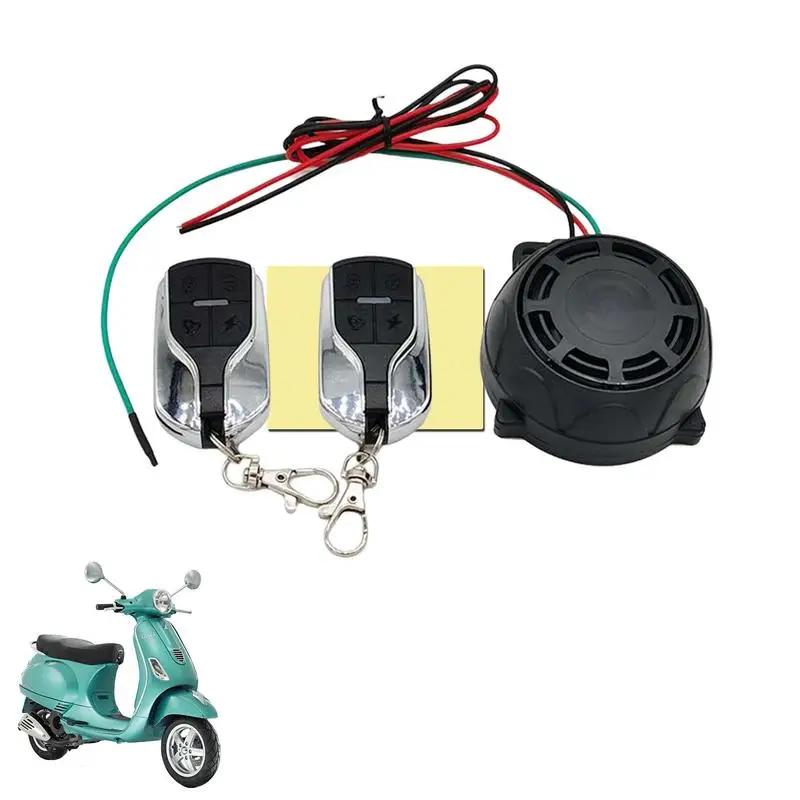 12V Motorcycle Anti-Theft Device Waterproof Motorcycle Alarm With Remote 115dB Bike Alarm Wireless Vibration Motion Sensor For motorcycle anti theft alarm waterproof alarm security system with vibration and motion sensor with remote control car accessory