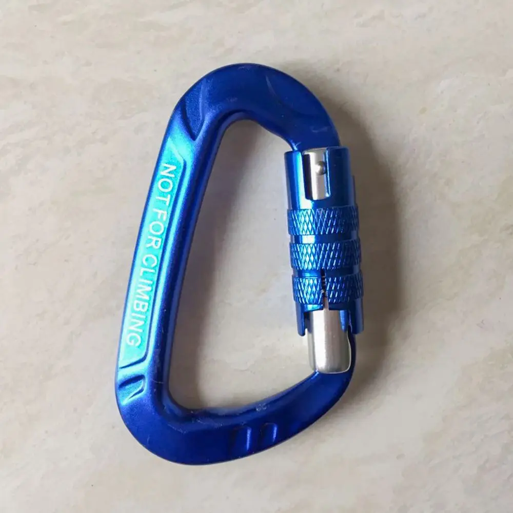 12KN Carabiner Clips Outdoor Automatic Lock Buckle
