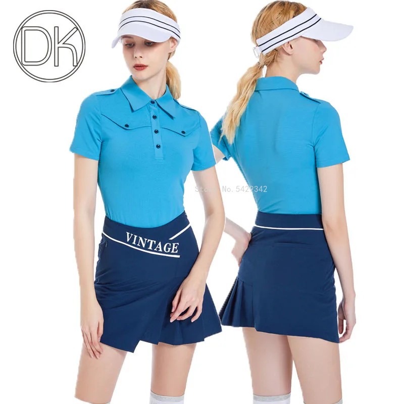 dk-camiseta-de-manga-corta-con-solapa-para-mujer-tops-de-golf-falda-deportiva-plisada-de-cintura-alta-conjunto-de-ropa-de-golf-s-xxl