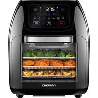 Multifunctional Digital Air Fryer+ Rotisserie, Dehydrator, Convection Oven, 17 Touch Screen Presets Fry, Roast, Dehydrate, Bake 1