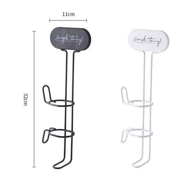 Falra Szerelhető Hajszüneteket Tartó Göndör Pálcák Vas Tároló Állvány Hajápolási Szerszám Függő Vasalók Szervező Polc - Image 6