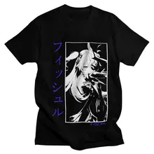 Fischl Genshin Impact Women T-shirts Harajuku Graphic Short Sleeve T Shirt Female 90s Summer Anime Game T-shirt Y2k Clothes Tops