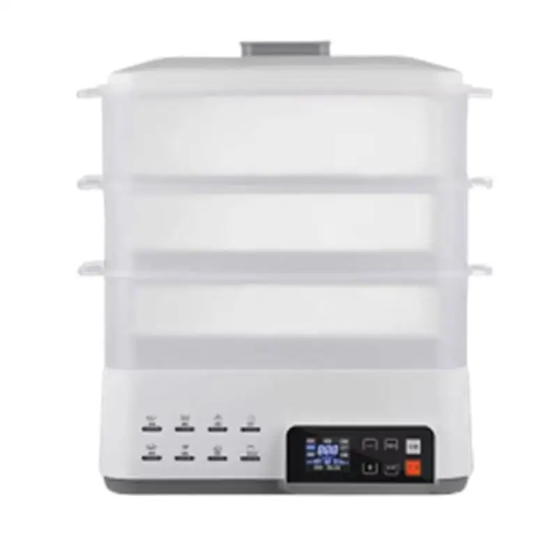 Electric Steamer Ceramic Stew Pot Household Automatic Household Three-layer Cooking Stew Pot
