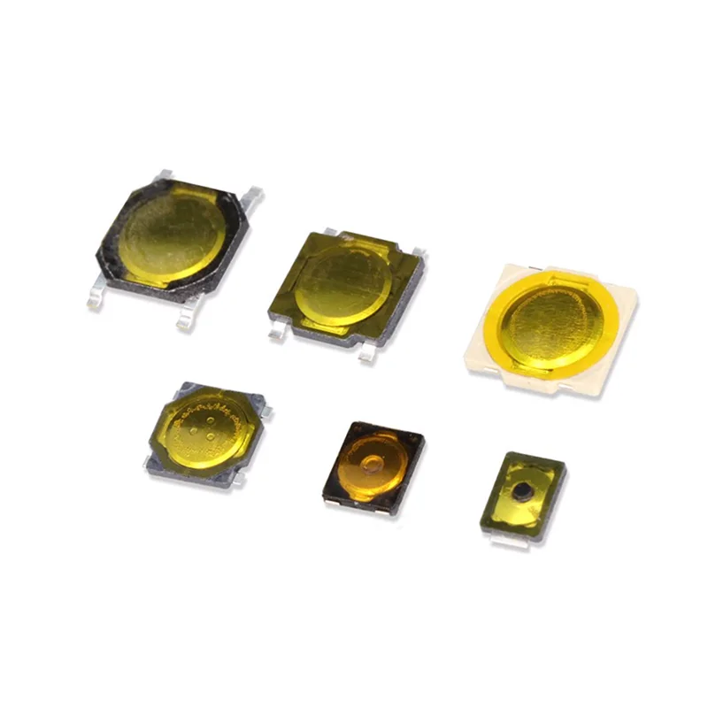 50pcs Tactile Switch Ultra-thin Chip 4-pin Membrane Keypad Small Micro Pushbutton 2-pin Potentiometer Touch Switch tactile push button switch