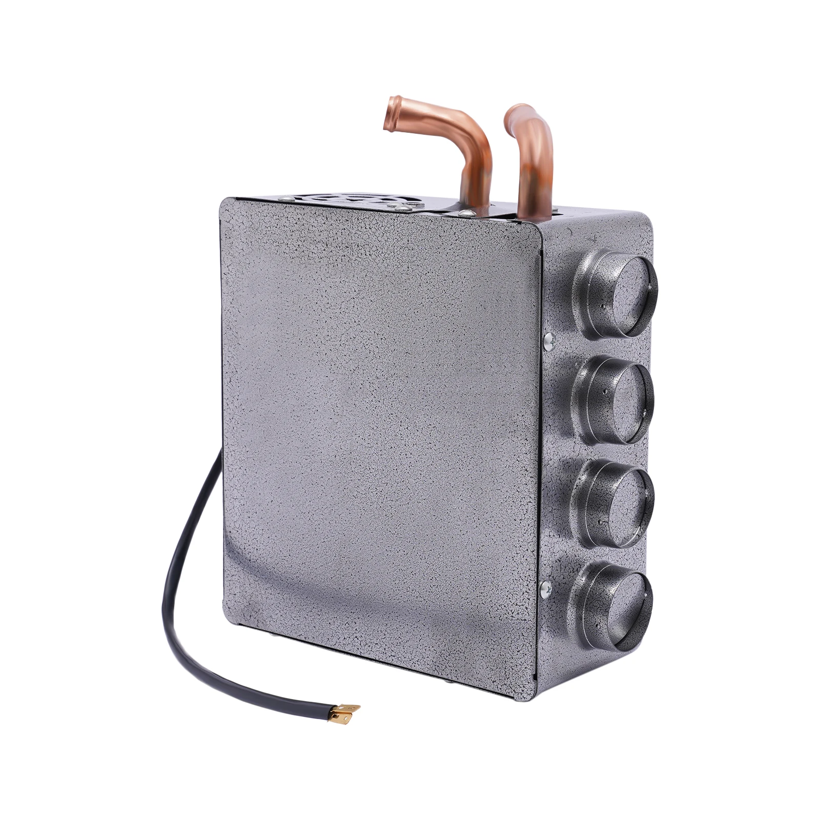 Universal Auto Car Heater Defroster+Speed Switch Car Truck 4 Ports 12V Grey Adapt Well to Various Vehicles W/ a 12V Power Supply