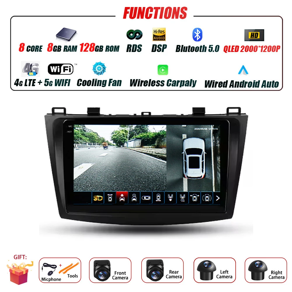 D1 8G 128G 360 CAM