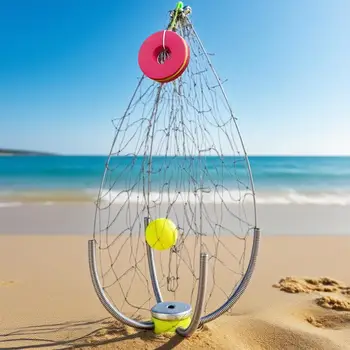 NEW Automatic Crab Trap Fishing Foldable Design Fishing Net Cage Wide Coverage Automatic Open Closing Supplementary Crab Cage