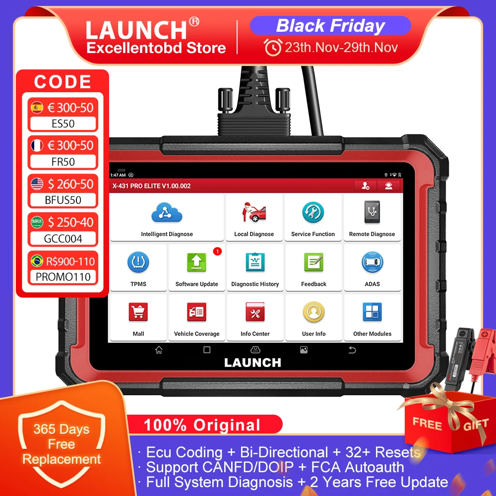 2023-Neu-einf-hrung-x431-pro-elite-alle-System-diagnose-tools-canfd ...