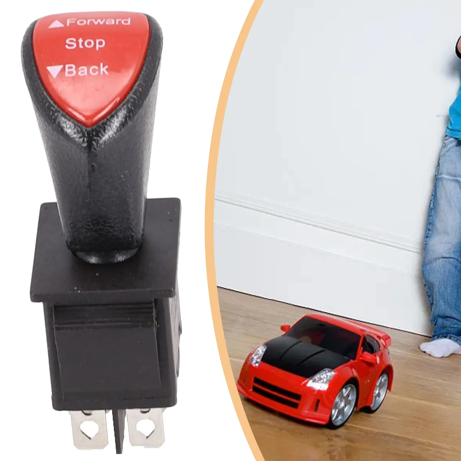 

Forward Stop Back DPDT 6Pin Latching Slide Rocker Switch KCD4-604-6P 125V/250V Remote Control Car Handle Boat Switch Accessories