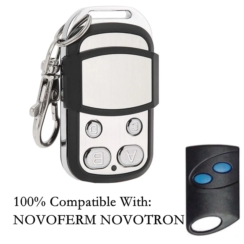 NOVOFERM NOVOTRON 502 512 522 524 Garage Door Remote Control NOVOFERM MHS43-2 NOVOTRON 302 304 MTR43-2 MCHS43-2 MNHS433 6