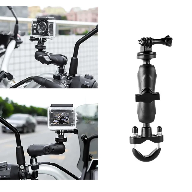 Motorcycle Handlebar Mount Bicycle Holder for GoPro Hero 13 12 11 10 9 8 Insta360 AKASO SJCAM DJI Osmo Action Camera Accessories 2