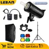Godox SK400II 400Ws GN65 Professional Studio Flash Strobe + 2.8m Light Stand + 60x90cm Softbox + Trigger + Barn Door Kit 1