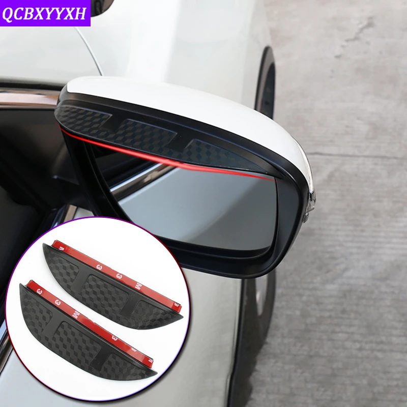 

Car Styling For Chery Tiggo 2/3/4/7/8 3X/5X 2016-2022 ABS Car Rearview Mirror Eyebrow Rain Gear Shield Anti-rain Cover Sticker