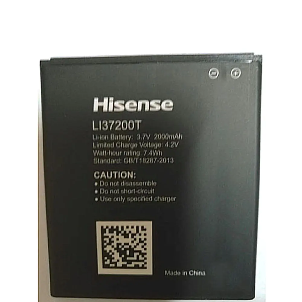 

Аккумулятор 2000 мАч 3,7 Вт-ч в LI37200T для Hisense U961