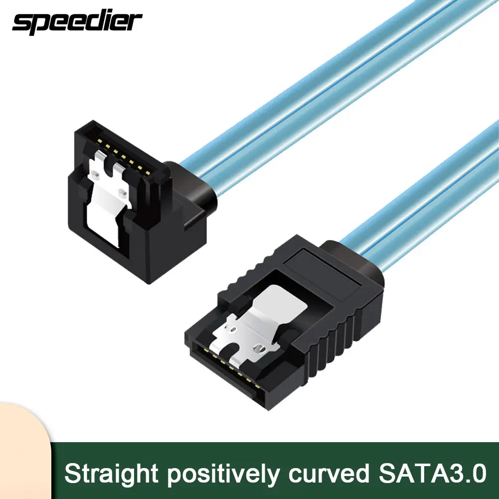 

SATA кабель 3,0 для жесткого диска SSD HDD Sata 3 прямой прямоугольный кабель для материнской платы Asus MSI Gigabyte высокоскоростной кабель