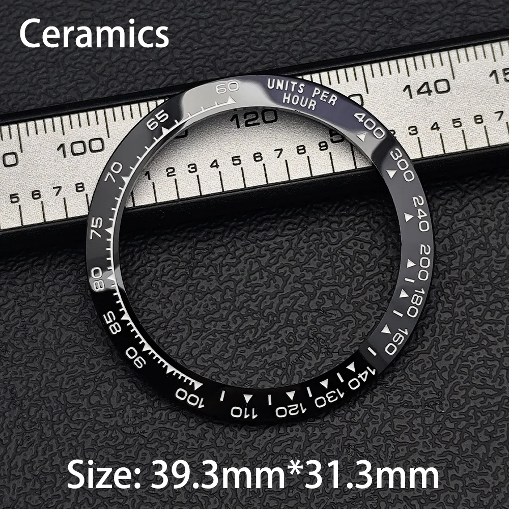 Rhinestone-Embellished Watch Bezel Insert