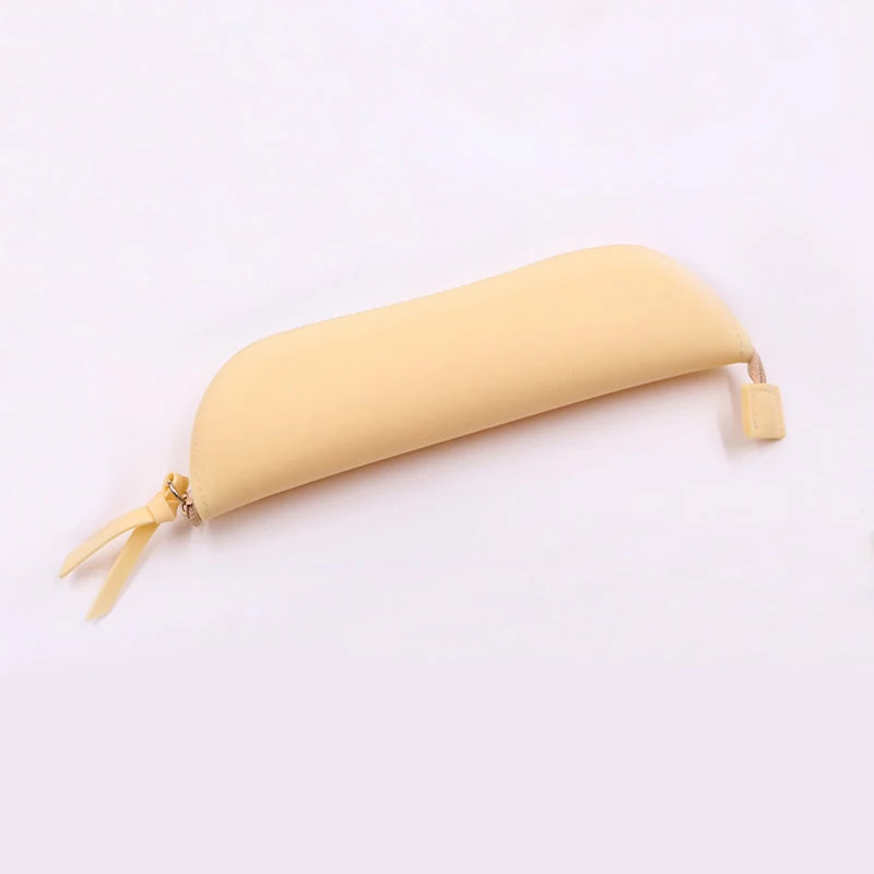 Silicone Makeup Brush Storage Bag Waterproof Eyebrow Pencil Box Travel Holder Portable Cosmetic Bag for Women Multipurpose 5