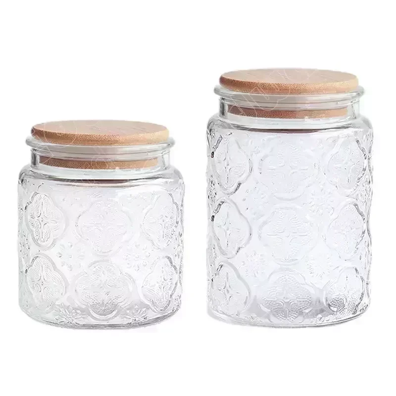 Nordic Style Glass Storage Jars