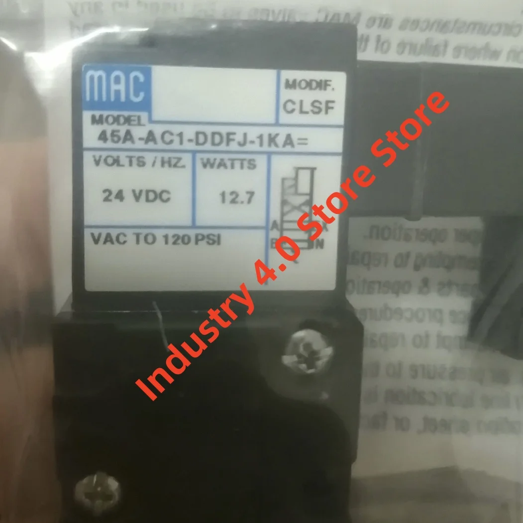 45A-AC1-DDFA-1BA 45A-AC1-DDFJ-1KA 박스형 전자 자기 밸브 새 제품