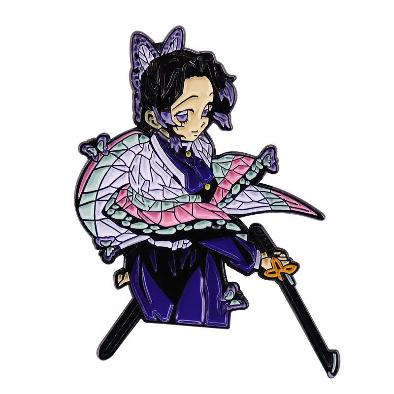 Charming Anime Enamel Pin: Cute Cartoon Lapel Brooch for Clothes & Accessories Gifts