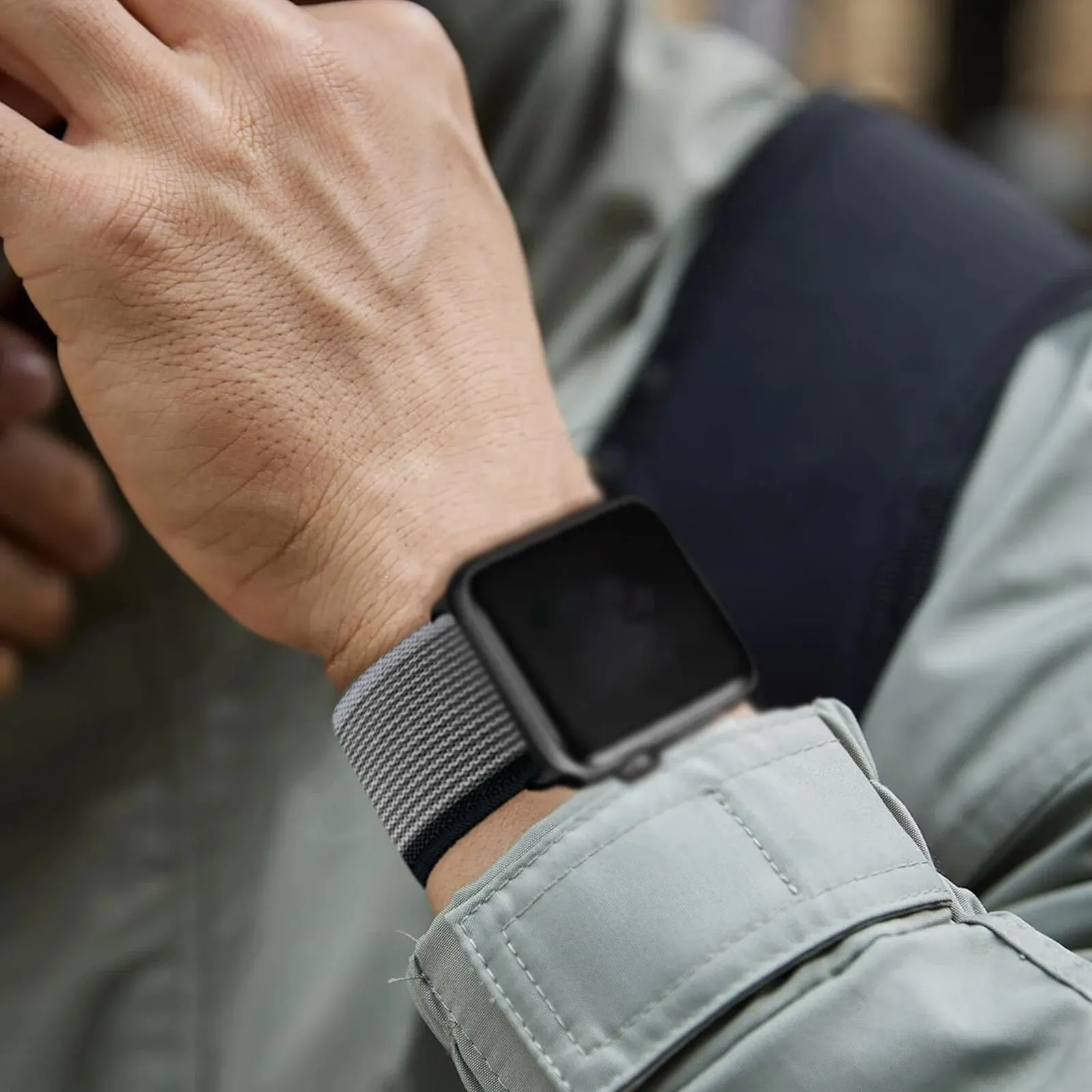 4 عبوات من أشرطة الساعات الرياضية المتوافقة مع Apple Watch Ultra 42/44/45/49mm38/40/41mm، حزام من النايلون لسلسلة IWatch 8/7/6/5/4/3/SE