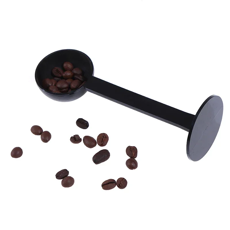 Coffee Spoon Tamping Scoop 2in1 Coffee Powder Coffeeware Measuring Tamper Spoon Plastic Kitchen Accessories 1/2PCS Kitchen Tools 1