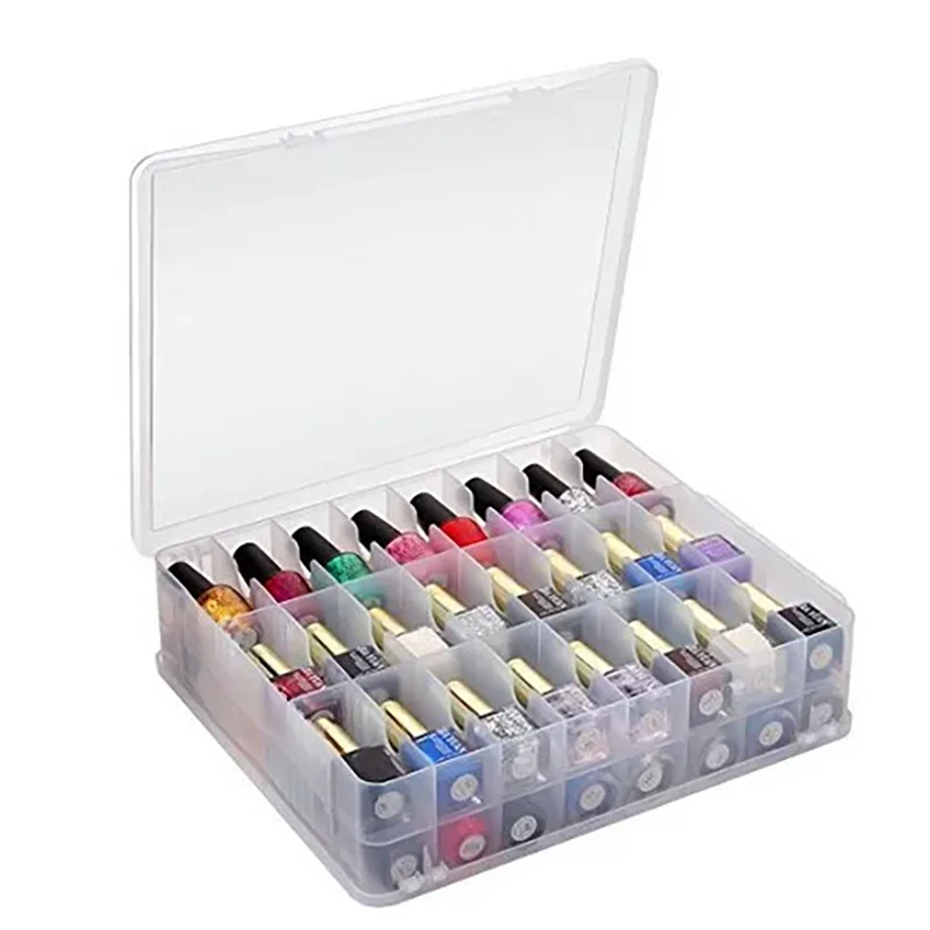 48 Grid Double-Sided Storage Organizer/Box,Removable Dividers for ...